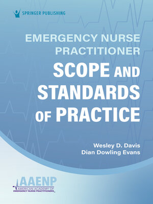 cover image of Emergency Nurse Practitioner Scope and Standards of Practice